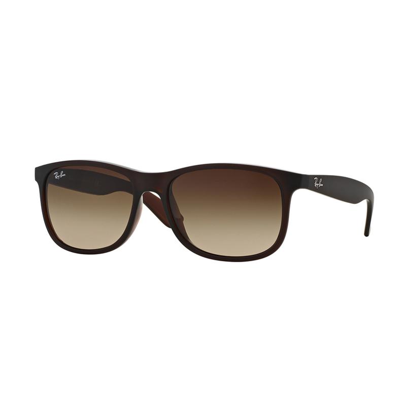 jual ban sunglasses andy f rb4202f matte brown 607313 kacamata gradient brown size 57 jual ban sunglasses andy f rb4202f matte brown 607313 kacamata gradient brown size 57