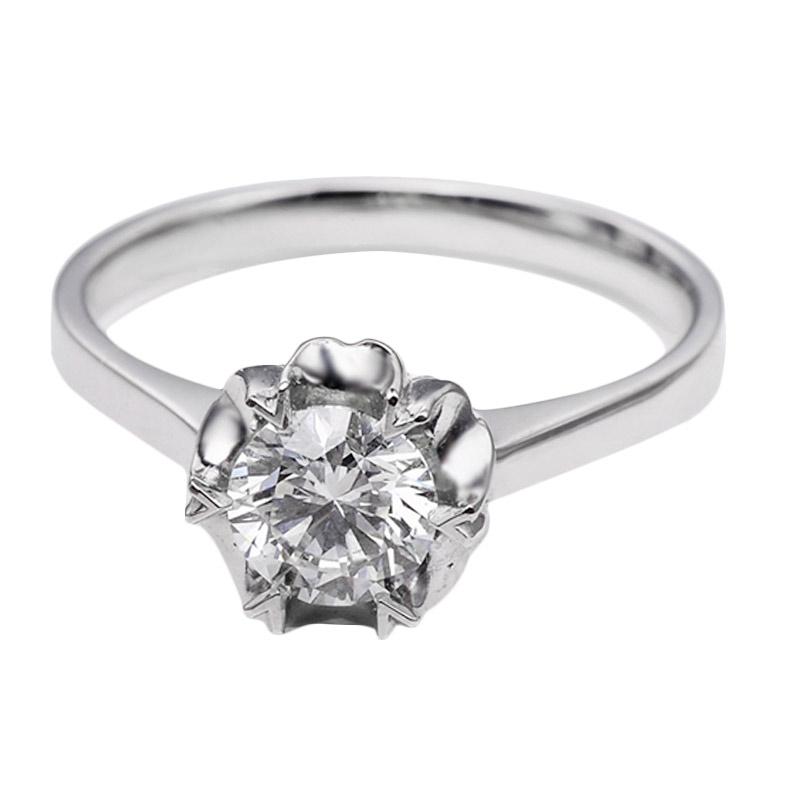 Jual Tiaria DHTXHJZ017 Perhiasan Cincin  Emas  Putih  dan 