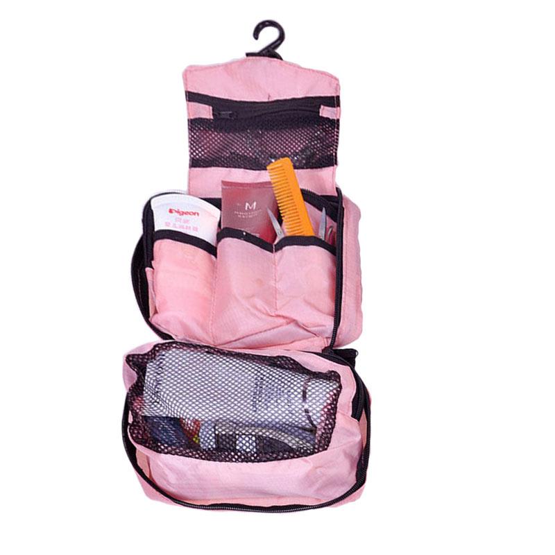 Promo Travel Mate Tas Penyimpanan Toilet Organizer Bag Pink Salem