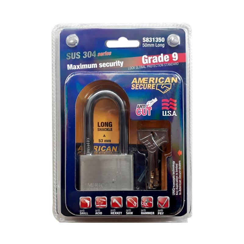 jual daily deals american tool secure grade 9 sus 304 gembok panjang anti maling 50 mm jual daily deals american tool secure grade 9 sus 304 gembok panjang anti maling 50 mm