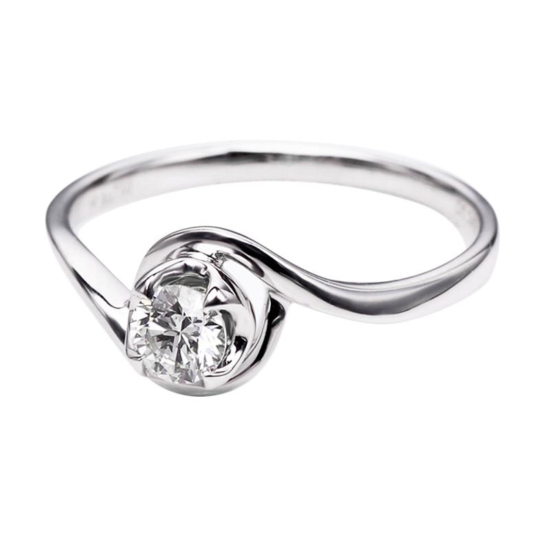 Jual Tiaria DHTXHJZ008 Perhiasan Cincin  Emas  Putih  dan 