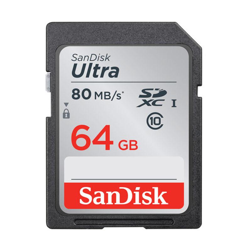 Jual Sandisk SDSDUNC-064G-GN6IN Ultra SDXC Memory Card [64