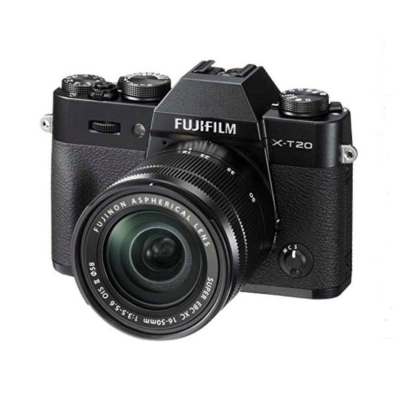 Jual Fuji XT 20 Black + 16-50 + 50-230 + Instax Share SP 2
