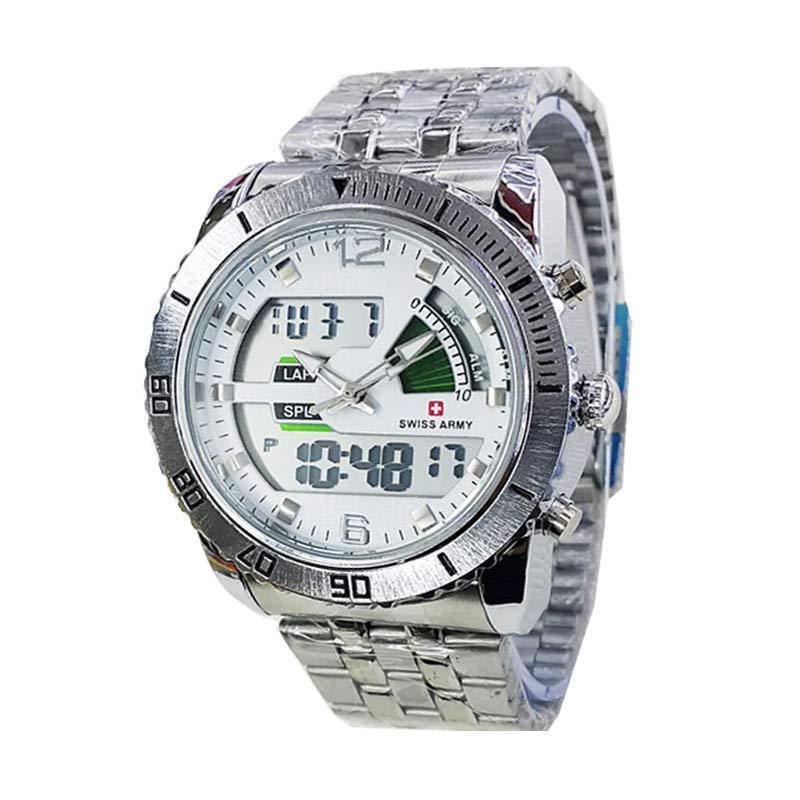 Harga Swiss Army SA 83 SP Dual Time Jam Tangan Pria - PriceNia.com