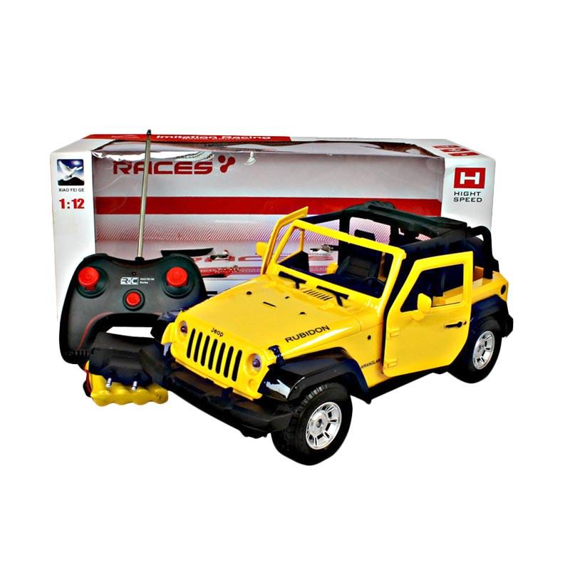 Jual Toylogy Mobil  Jeep  Remote  Control Kuning 1 12 612 