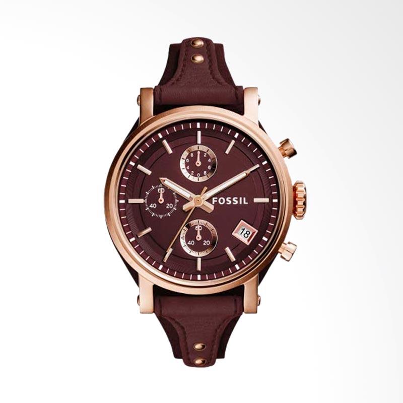 Jual Fossil Original Boyfriend Leather ES 4114 Jam Tangan