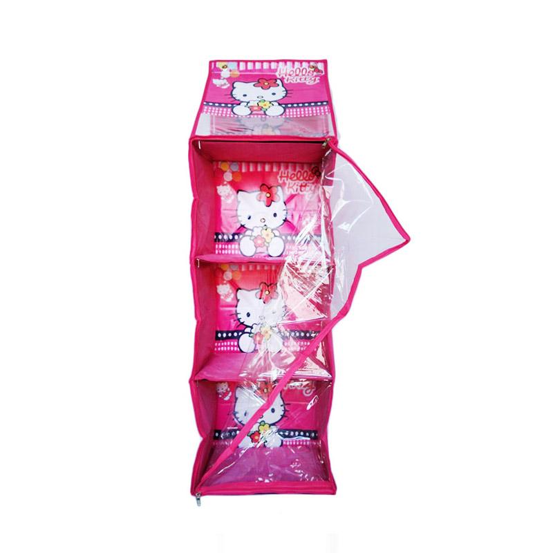 Jual Jejo Hello  Kitty  Hanging Clothes Organizer Rak  