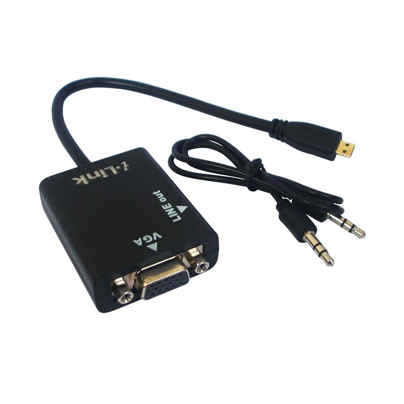 Jual I-Link Converter MICRO HDMI Male to VGA Adaptor