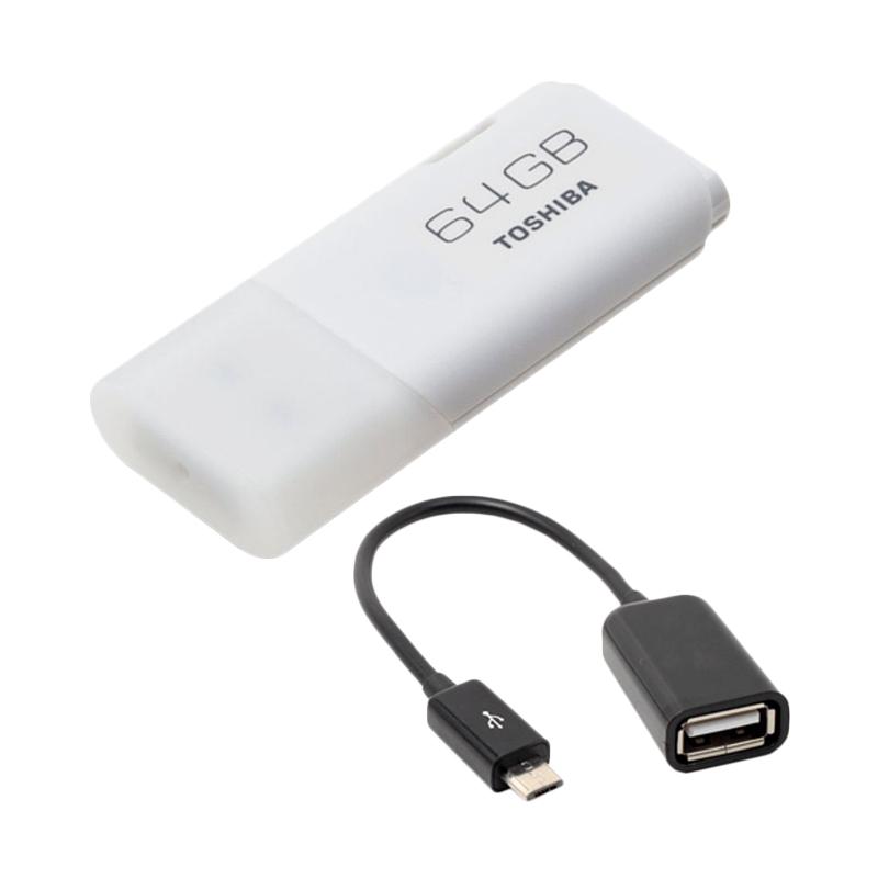 Jual Toshiba Hayabusha Flashdisk with Micro USB OTG