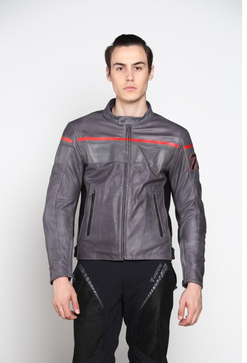 Jual Dainese Blackjack Perforeted Leather Jaket Motor