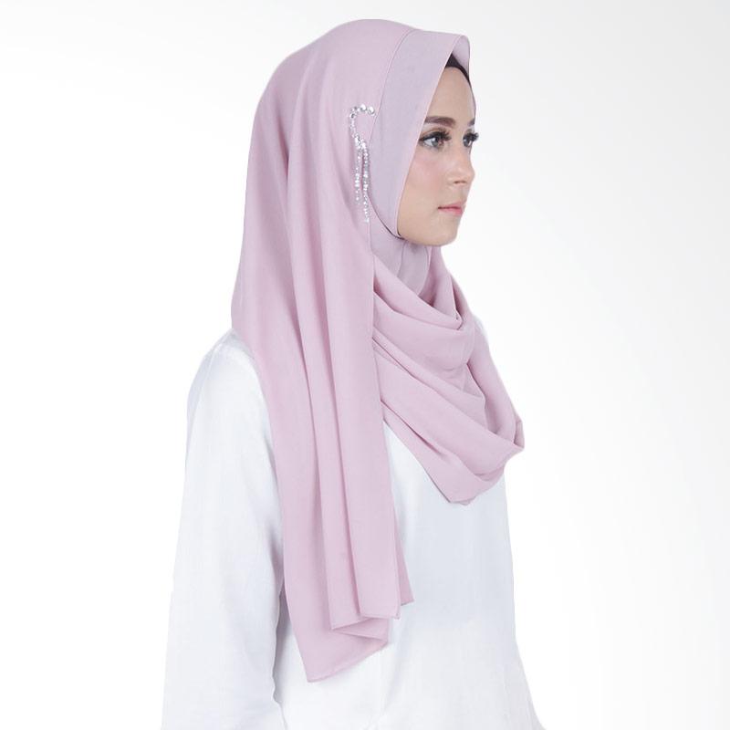 Jual Cantik Kerudung  Sheefa Glamour Jilbab Instant Dusty  