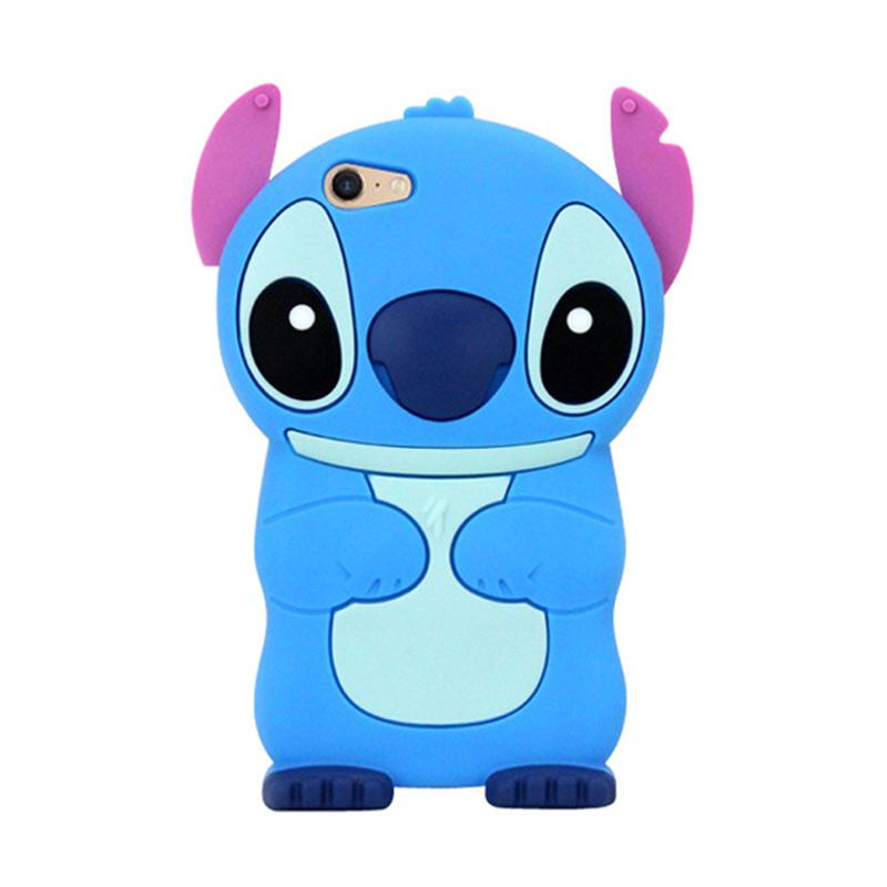 Jual OEM 3D Silicon Boneka Kartun Karakter Stich Softcase Casing FOR
