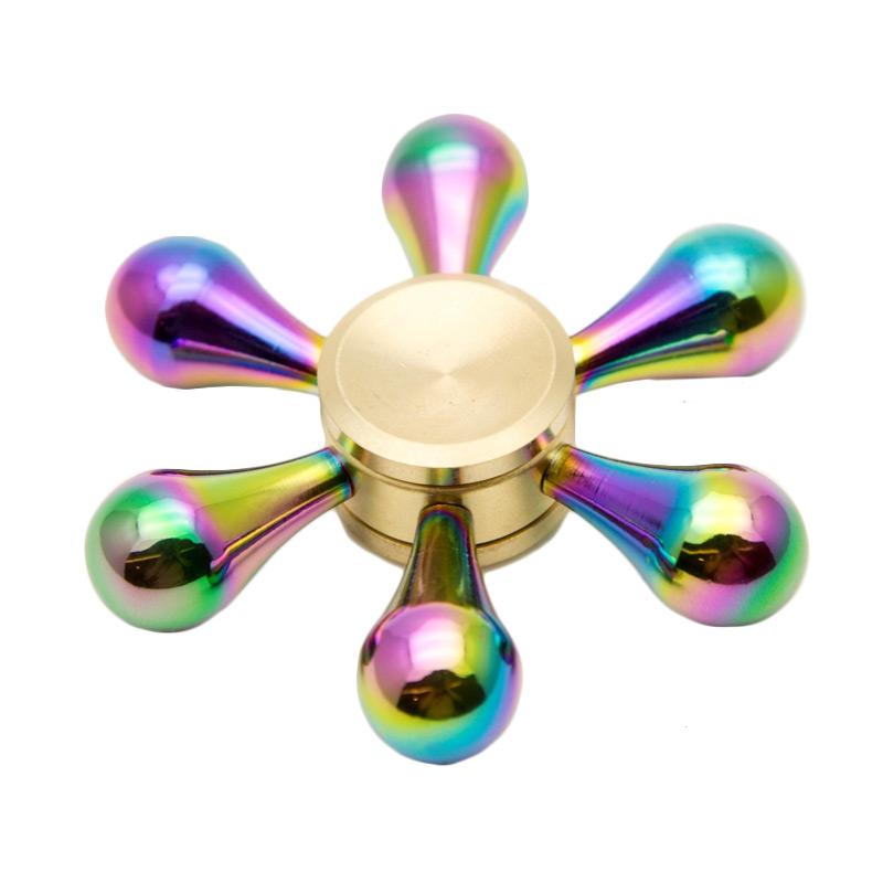 Jual HAN Fidget Spinner Knob Knock Down Heavy Titanium 
