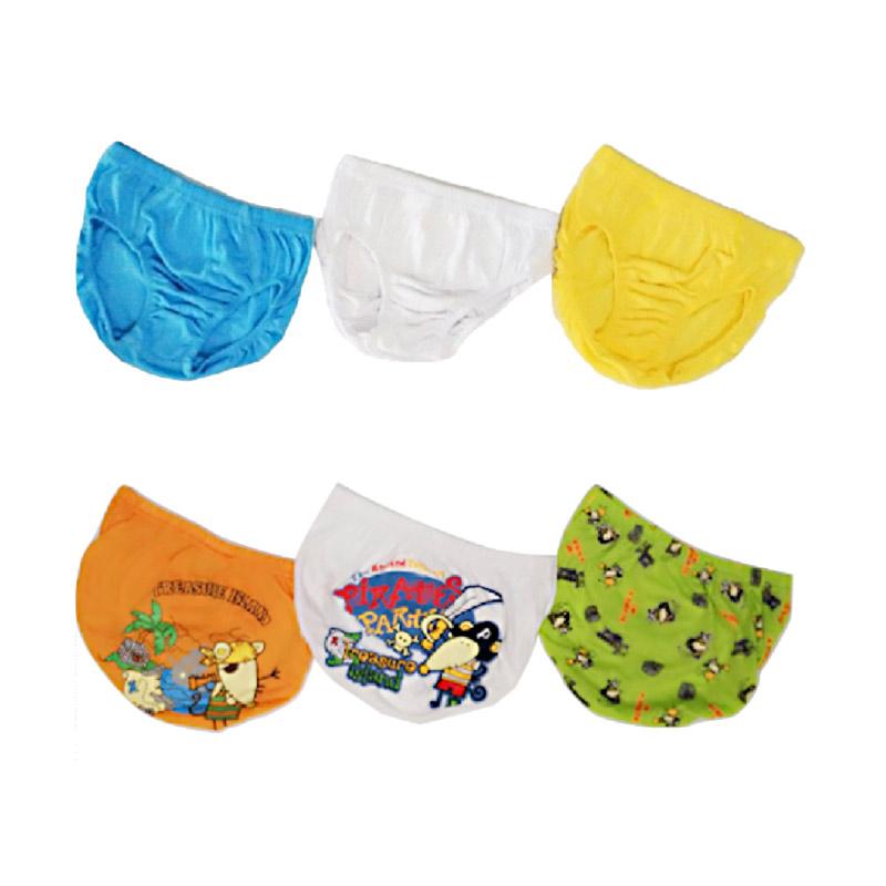 Jual Pierre Uno Kids Cotton & Pirates Celana Dalam Anak