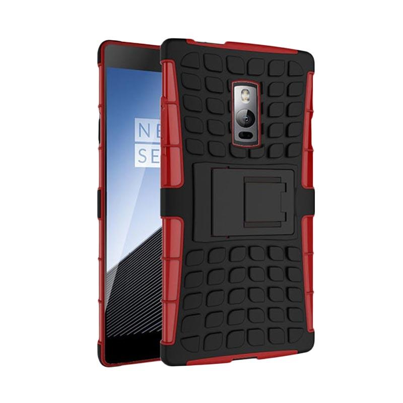 jual armor rugged shockproof hybrid casing for oneplus two merah harga kualitas jual armor rugged shockproof hybrid casing for oneplus two merah harga kualitas