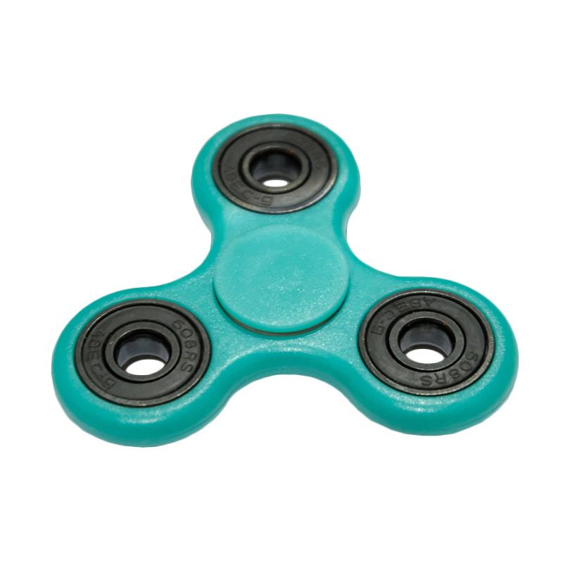Jual EPU Fidget Spinner EDC Glow In The Dark Mainan 