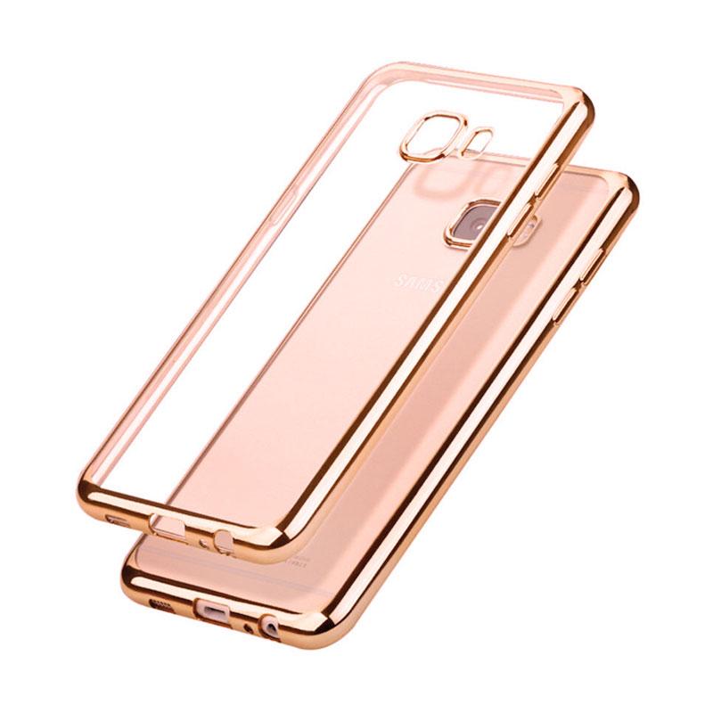 Jual OEM Ultrathin TPU Shining Chrome Casing for Samsung