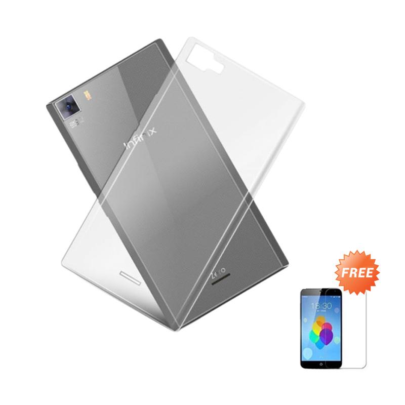 jual ultra thin softcase casing for infinix note 2 x600 clear free tempered glass jual ultra thin softcase casing for infinix note 2 x600 clear free tempered glass
