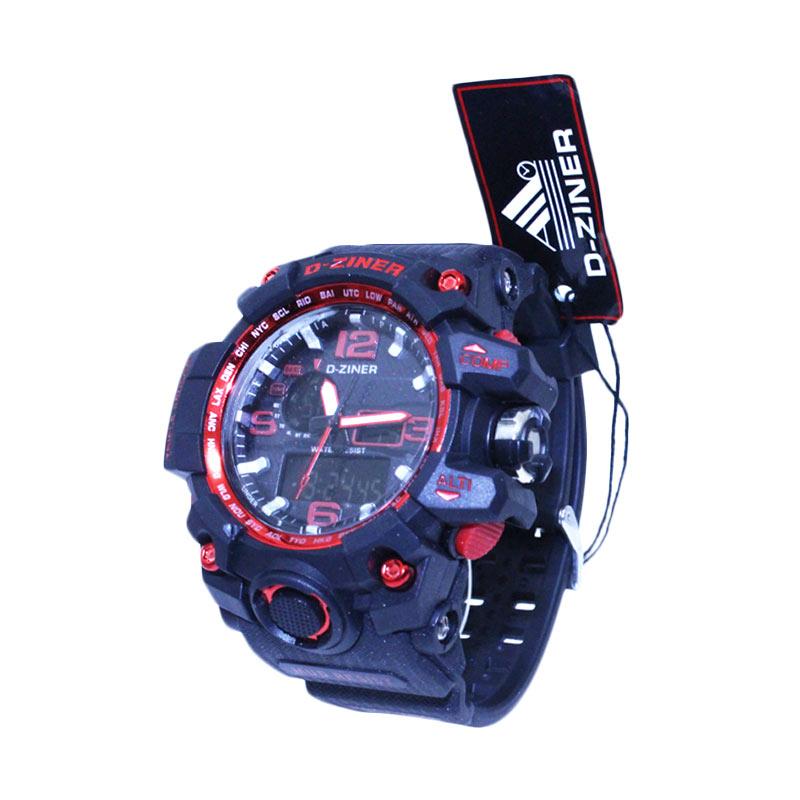 jual d ziner dz8119 dual time jam tangan pria hitam jual d ziner dz8119 dual time jam tangan pria hitam