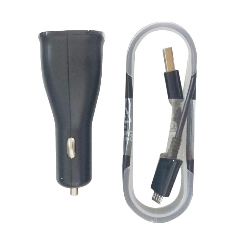 Jual Samsung Original Fast Charging Car Charger - Hitam [Dual Port] di
