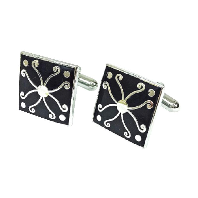 Jual Houseofcuff Cufflinks French  Cuff  Square BW 002 