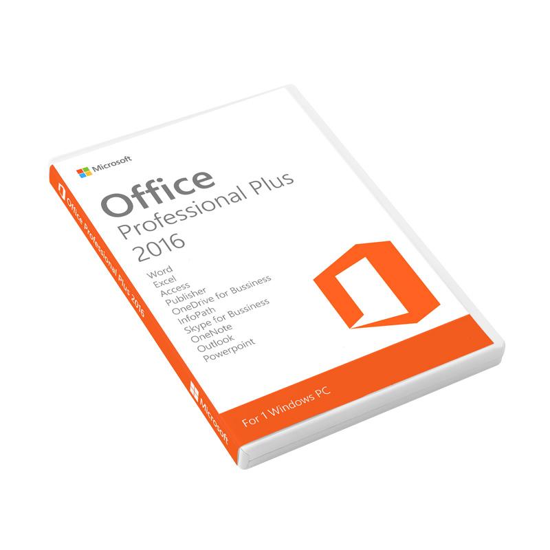 Jual Microsoft Office Professional Plus 2016 Software [Original Lisensi