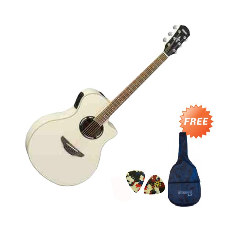 jual yamaha apx 600 gitar akustik elektrik vintage white jual yamaha apx 600 gitar akustik elektrik vintage white