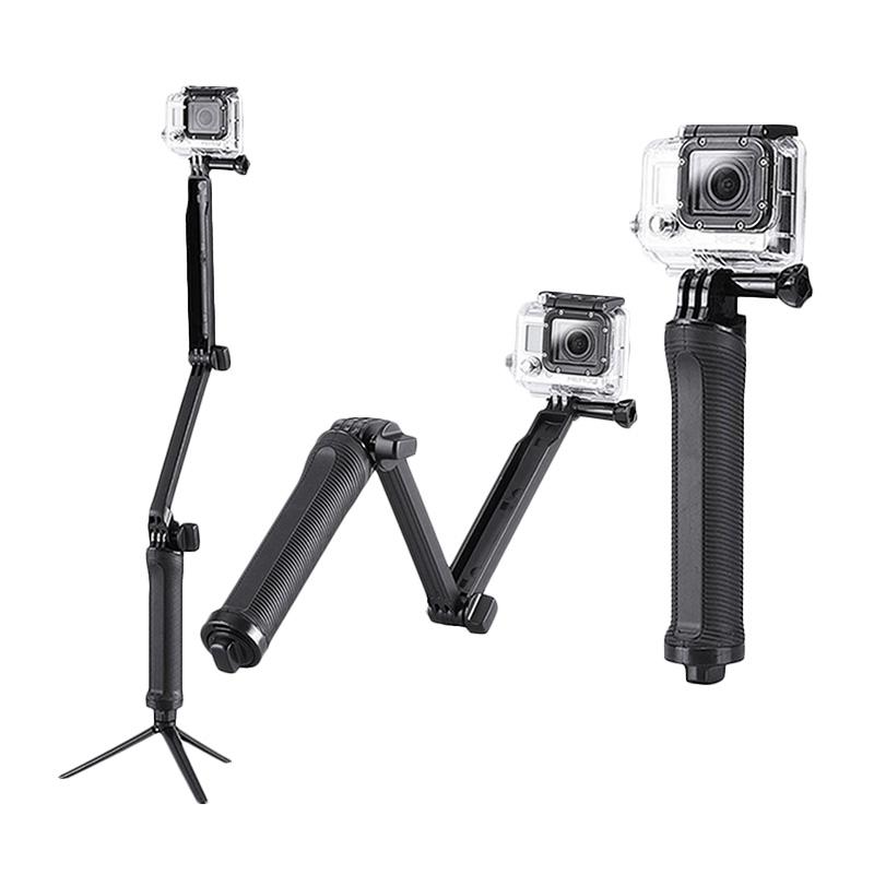 Jual Action Cam 3 Way Grip Arm Tripod for GoPro/Brica B-PRO/Xiaomi Yi