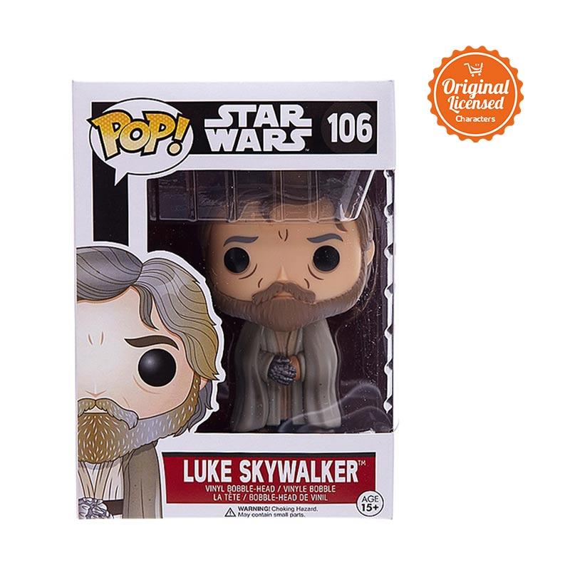 Jual Funko Pop Star Wars EP7 Luke Skywalker with Beard and