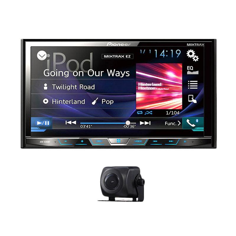Jual Pioneer AVH X595BT Head Unit with Rear Camera Paket Audio