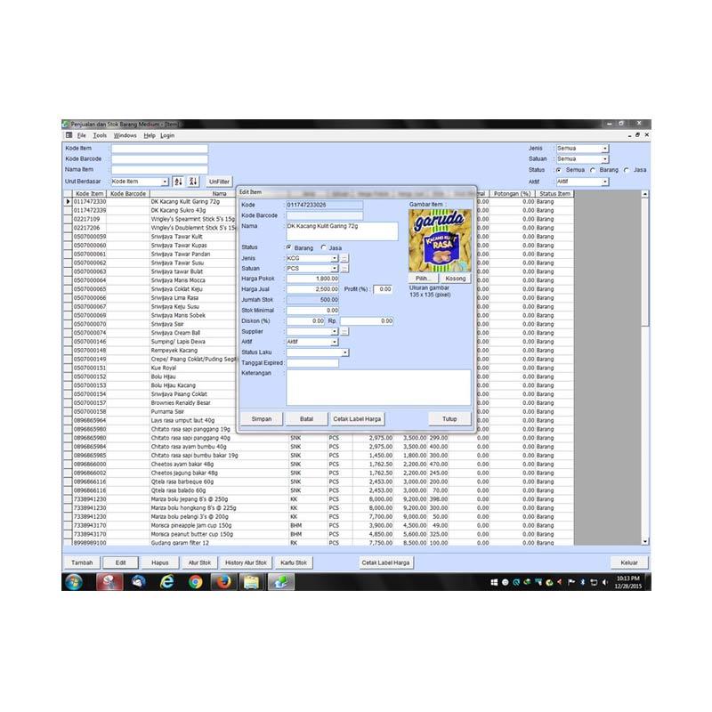 Jual Bamboomedia Program Penjualan Dan Stok Barang Medium