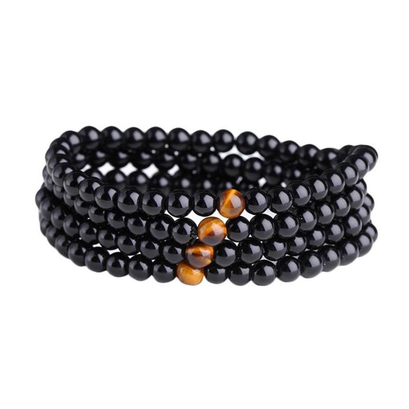jual co bead bracelet obsidian tiger agate jual co bead bracelet obsidian tiger agate