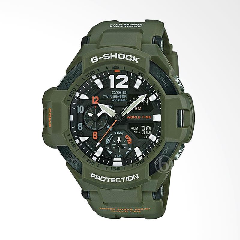 Promo CASIO GSHOCK Gravity Master Ltd. Edition Jam Tangan Pria Olive