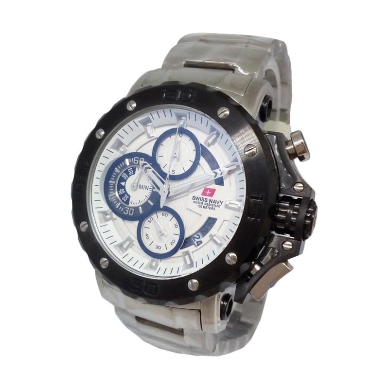 jual swiss navy chronograph tali rantai jam tangan pria jual swiss navy chronograph tali rantai jam tangan pria