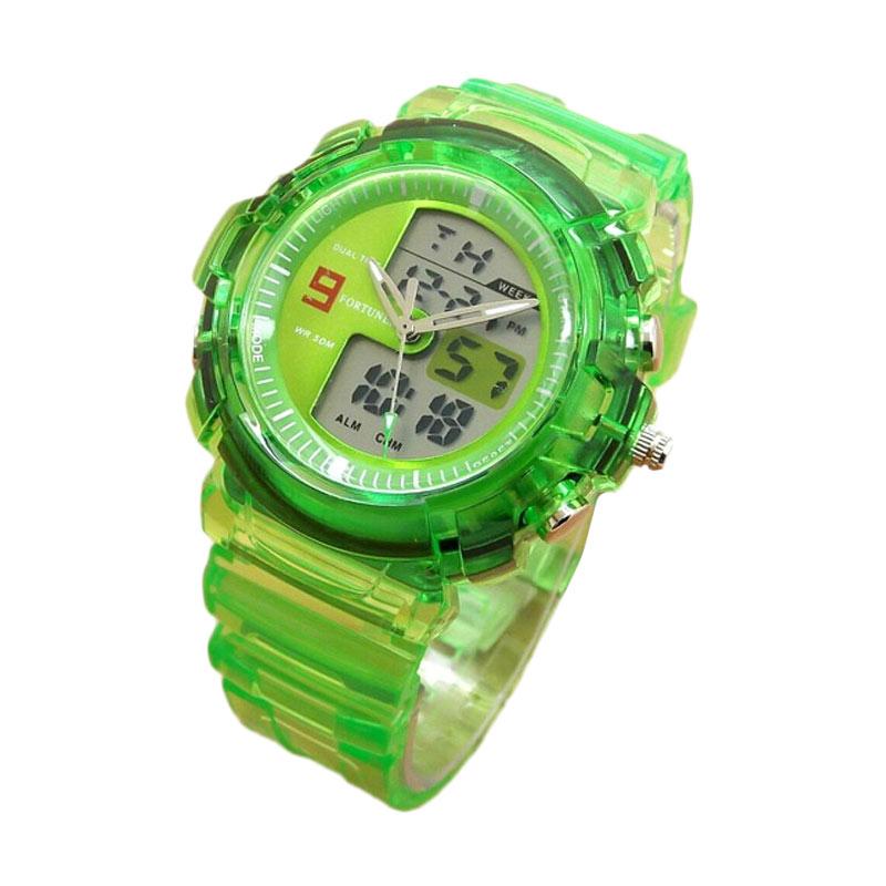 Harga Fortuner FR J-509AD Dualtime Jam Tangan Sport Wanita 