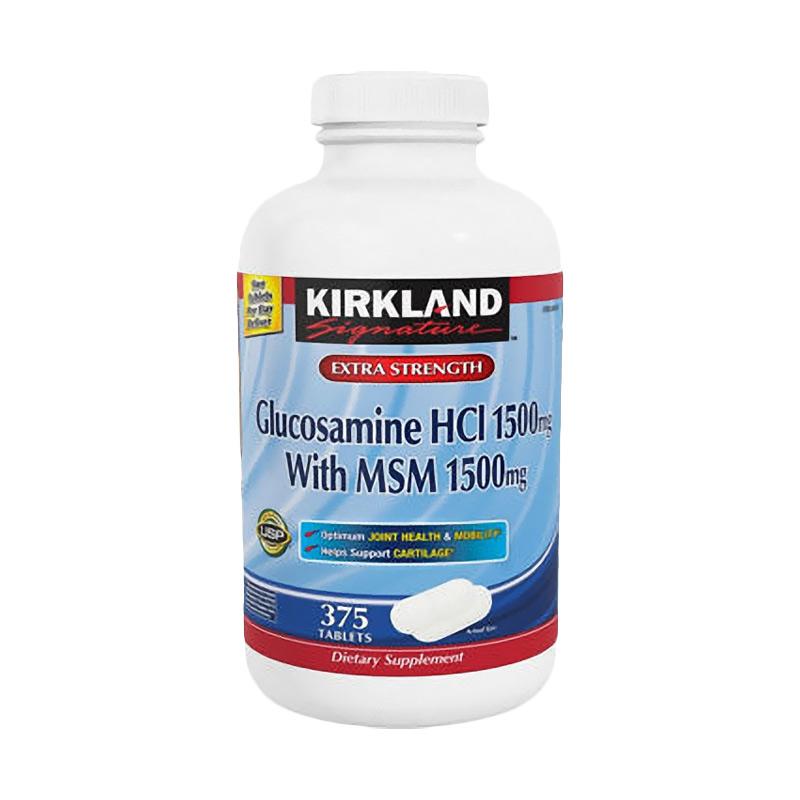 Jual Kirkland Signature Extra Strength Glucosamine MSM [375 Tablet