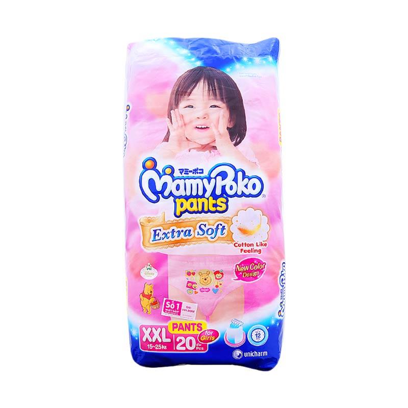 Jual Mamypoko Pants Extra Soft XXL20 Girls - [4 pcs/karton