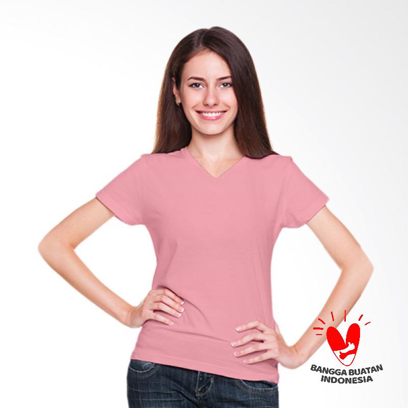 jual morning whistle basic v neck t shirt wanita soft jual morning whistle basic v neck t shirt wanita soft