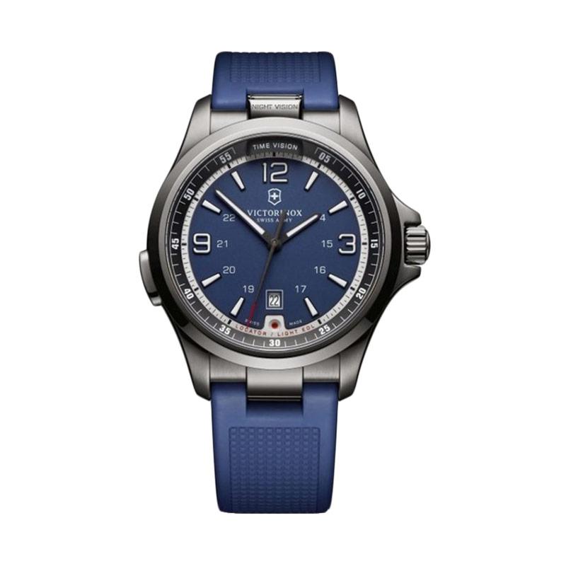 Jual Victorinox Swiss Army Night Vision Rubber Jam Tangan Pria 241707