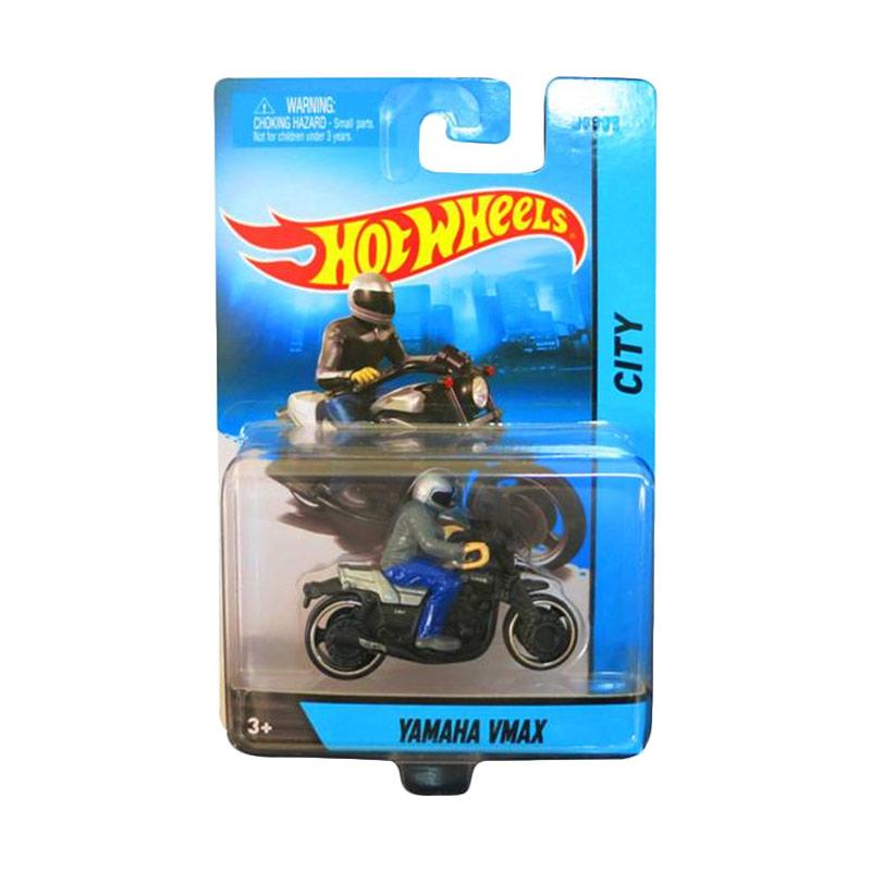 Jual Hot Wheels City Yamaha Vmax Motorcycle & Rider Original Item Di