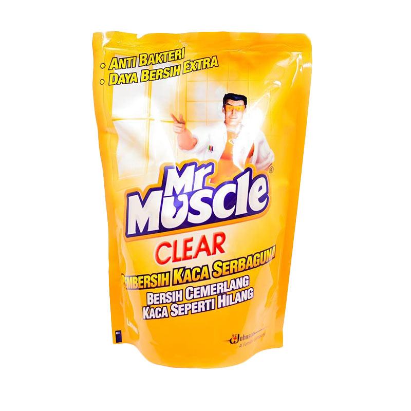 jual mr clear glass liquid lemon pouch pembersih jual mr clear glass liquid lemon pouch pembersih