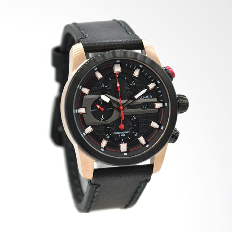 jual balmer jam tangan pria leather hitam rosegold jual balmer jam tangan pria leather hitam rosegold