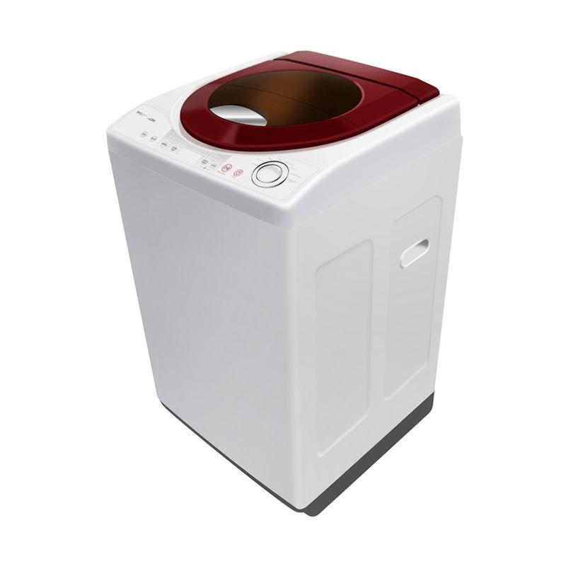 jual polytron paw 8511wm mesin cuci top loading maroon jual polytron paw 8511wm mesin cuci top loading maroon
