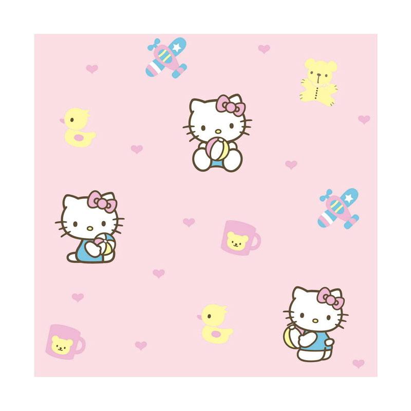 Jual New Sanrio World Motif Hello  Kitty  KT102 Wallpaper 