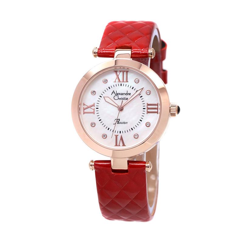 Jual Alexandre Christie 2588 Jam Tangan Wanita - Merah 