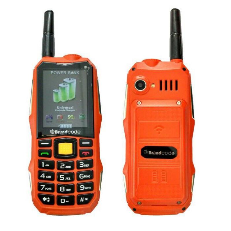 Jual Brandcode B81 Handphone - Orange + Free Dompet Kartu 