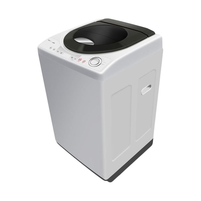jual polytron paw7511wb mesin cuci white black top jual polytron paw7511wb mesin cuci white black top