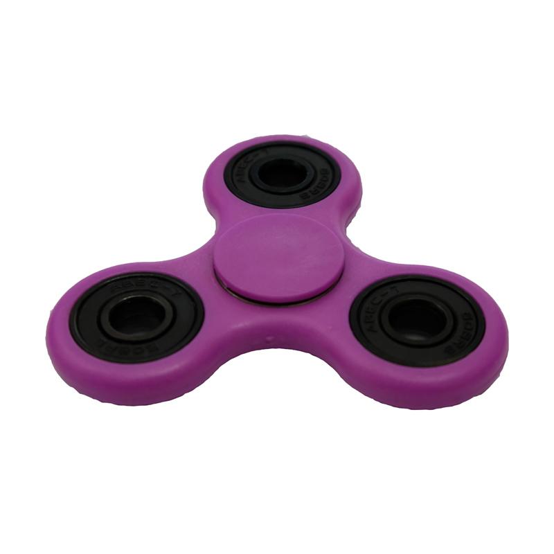 Jual Fidget Tri-Spinner EDC Glow In The Dark Mainan 