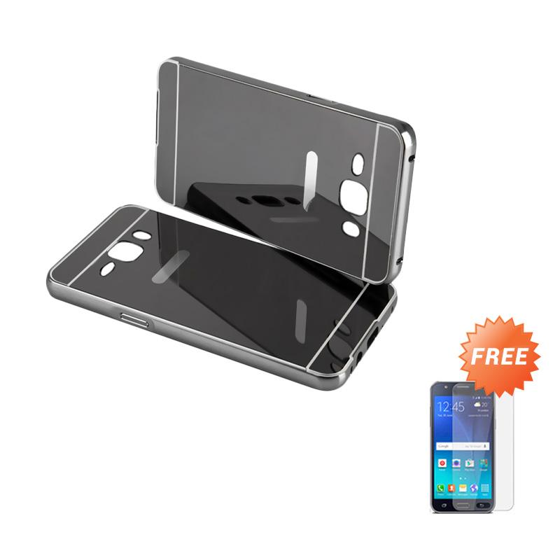 jual bumper with mirror slide casing for samsung a3 jual bumper with mirror slide casing for samsung a3