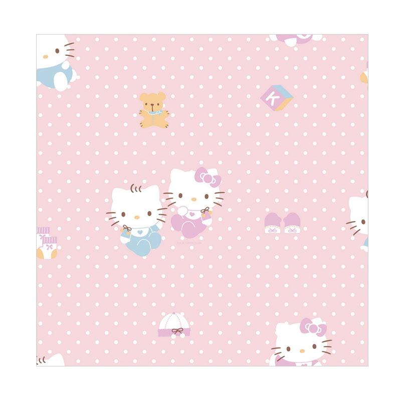 Jual New Sanrio World KT 168 Motif Hello  Kitty Wallpaper  